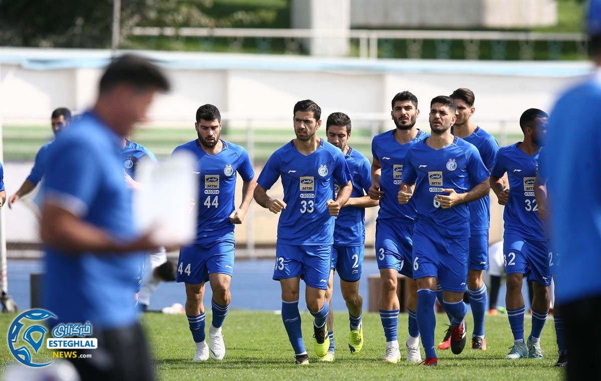 تمرین استقلال چهارشنبه 28 شهریور 97