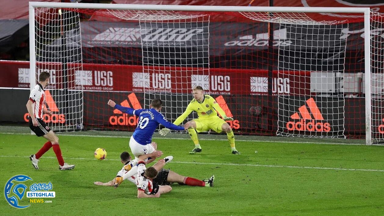  شفیلد یونایتد 0-1 اورتون