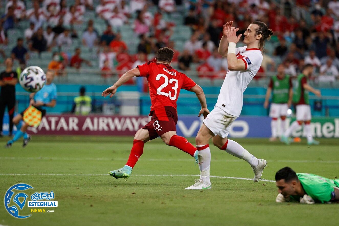 سوئیس 3-1 ترکیه