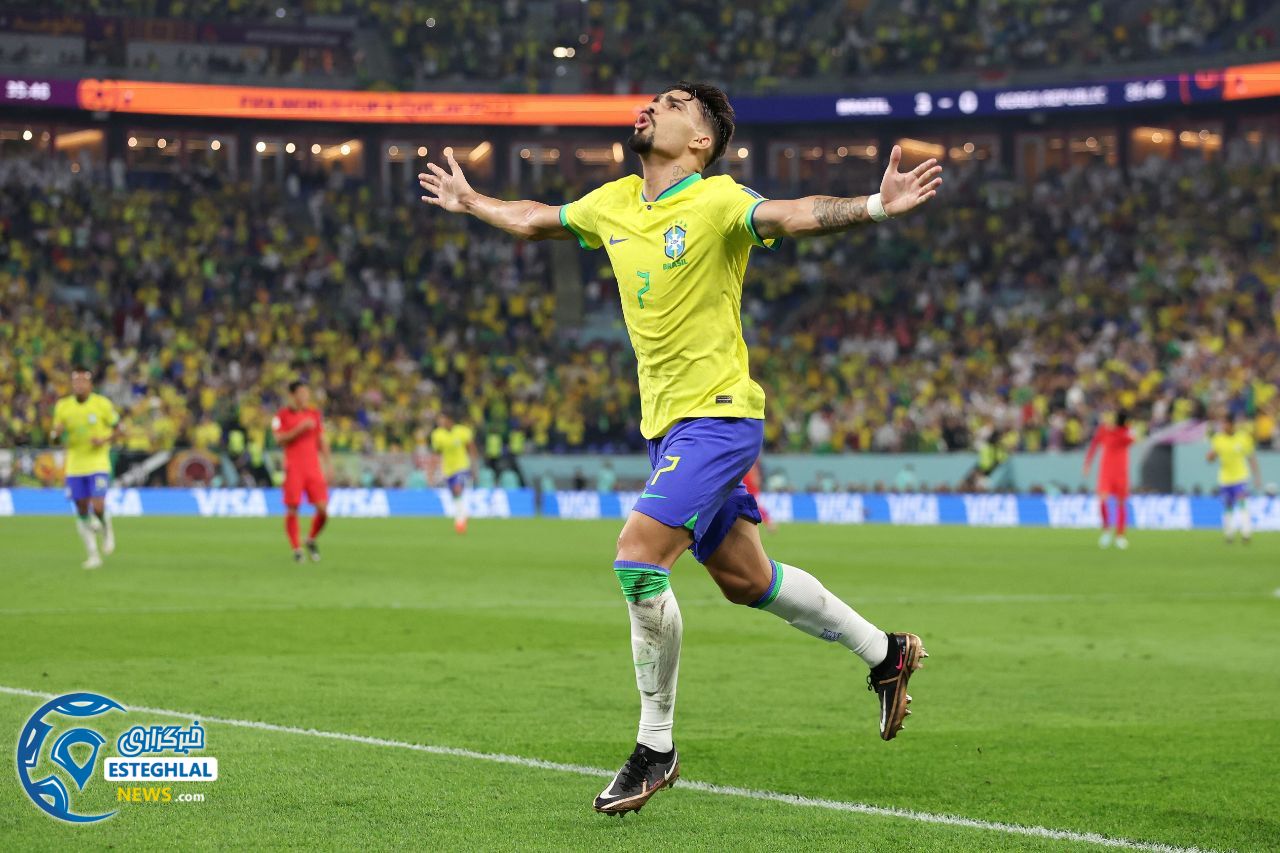 برزیل 4-1 کره جنوبی