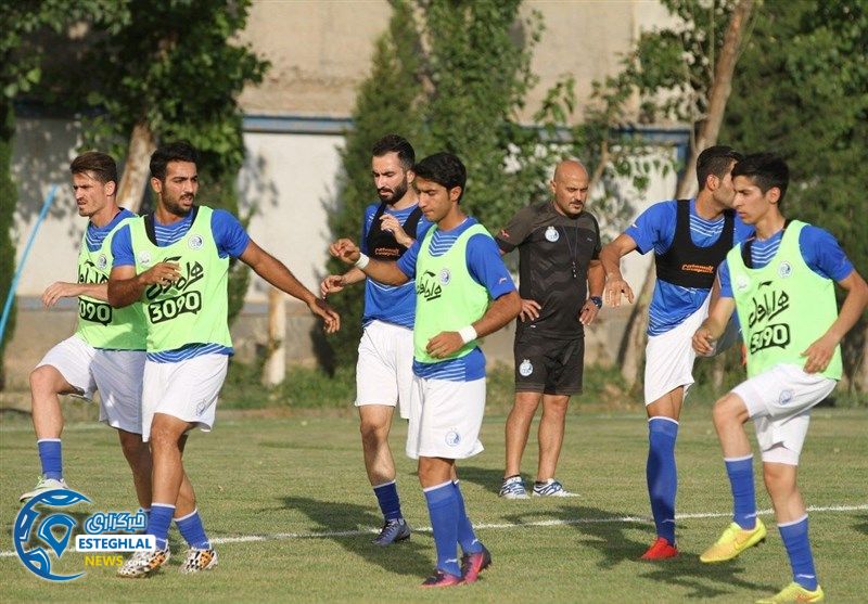 تمرین 30 خرداد استقلال