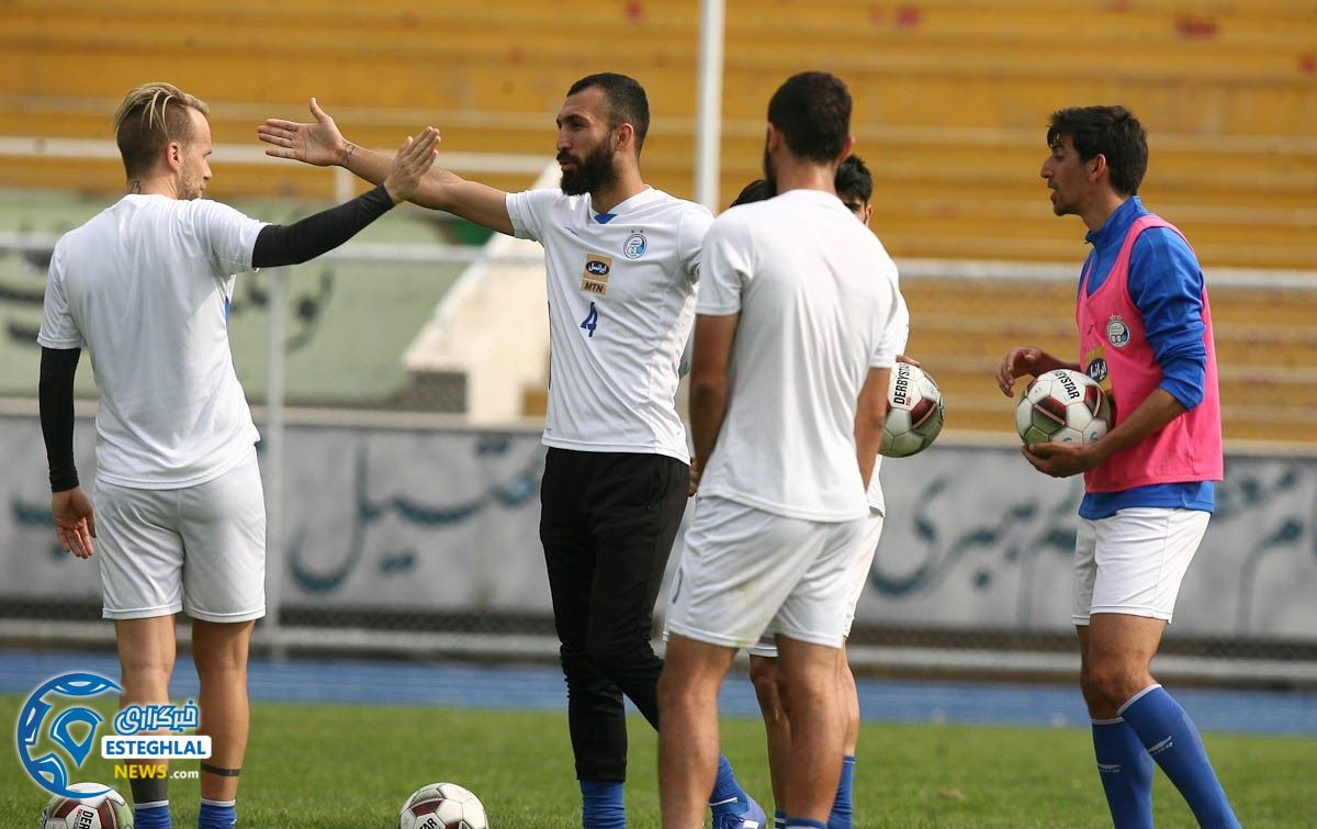 تمرین استقلال 8 آبان 97