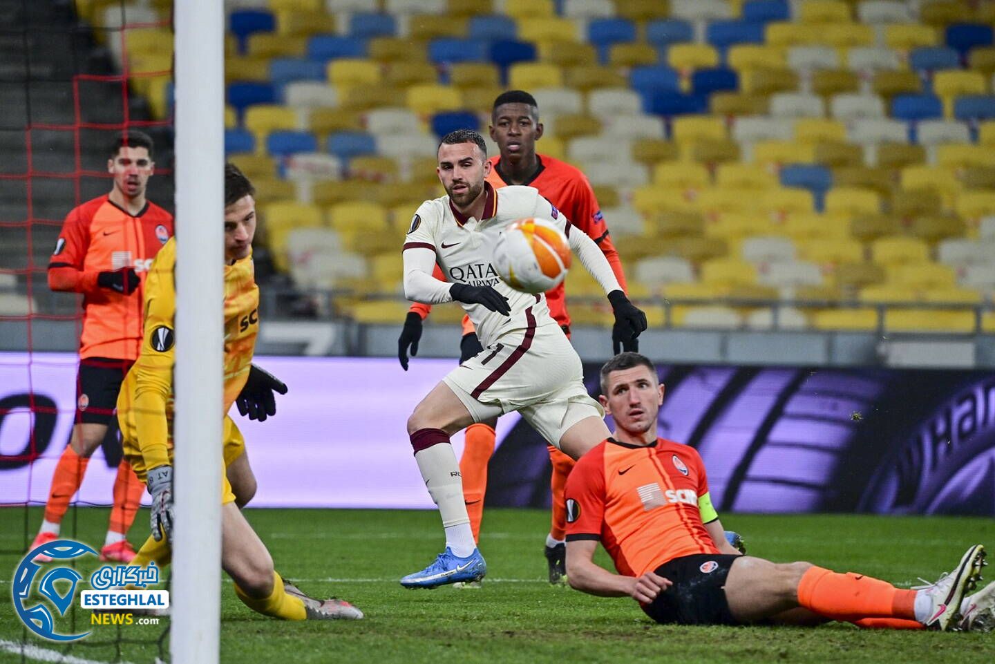 شاختار دونتسک 1-2 آاس رم