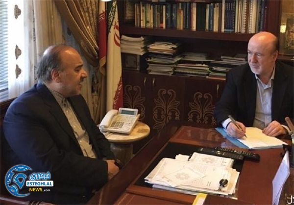 جلسه افتخاری و وزیر ورزش