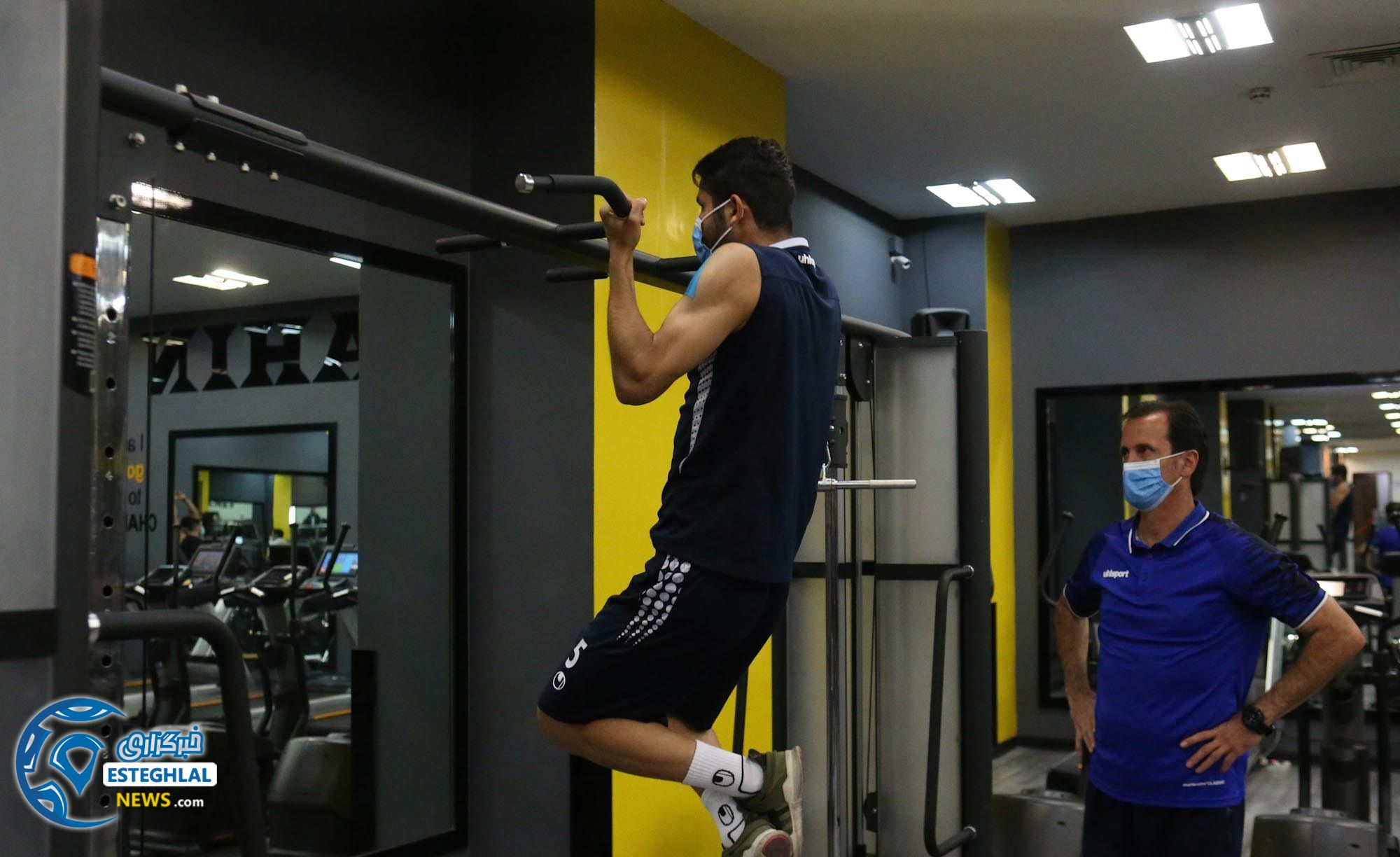 تمرین وزنه استقلال