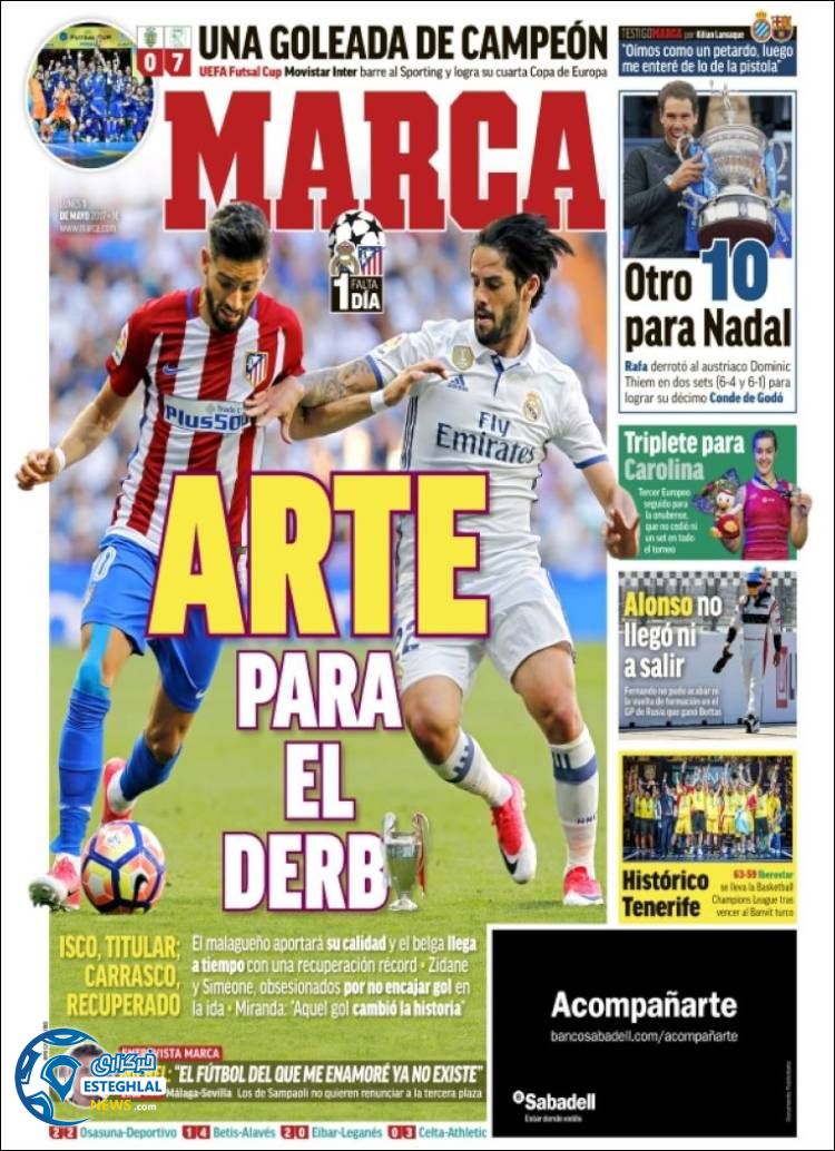 گیشه روزنامه های ورزشی جهان 11 اردیبهشت