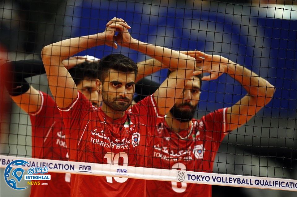 دیدار تیم های ملی والیبال ایران و کوبا