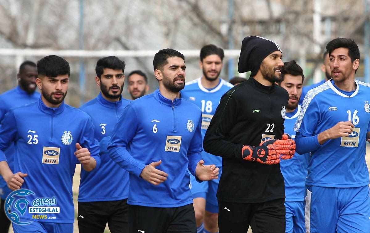 حضور بازیکنان استقلال در تست پزشکی