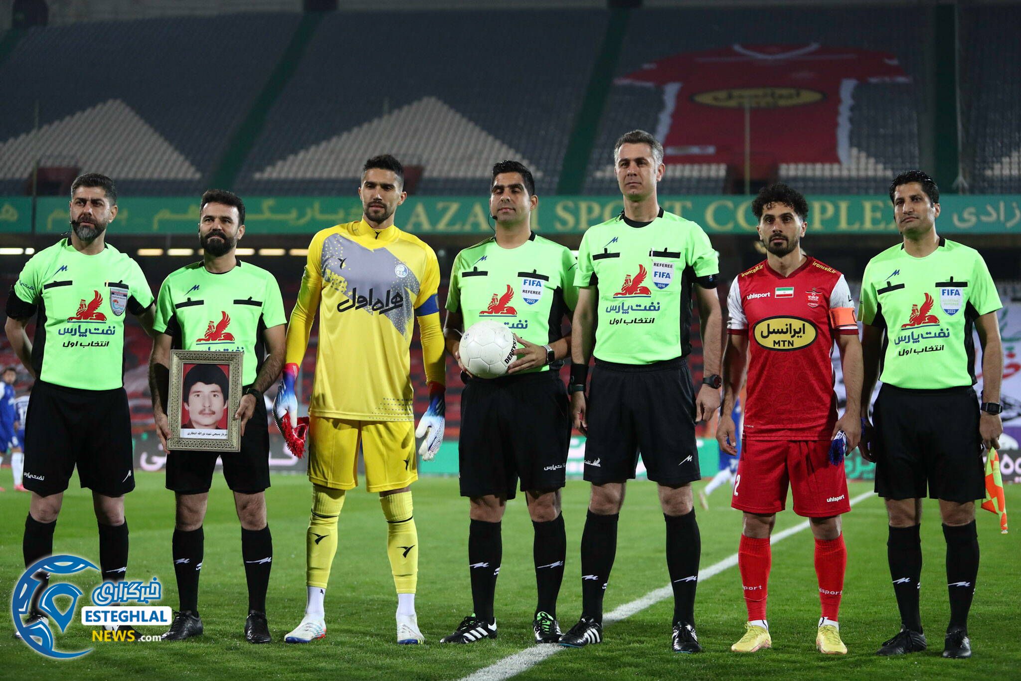 استقلال ۲-۲ پرسپولیس