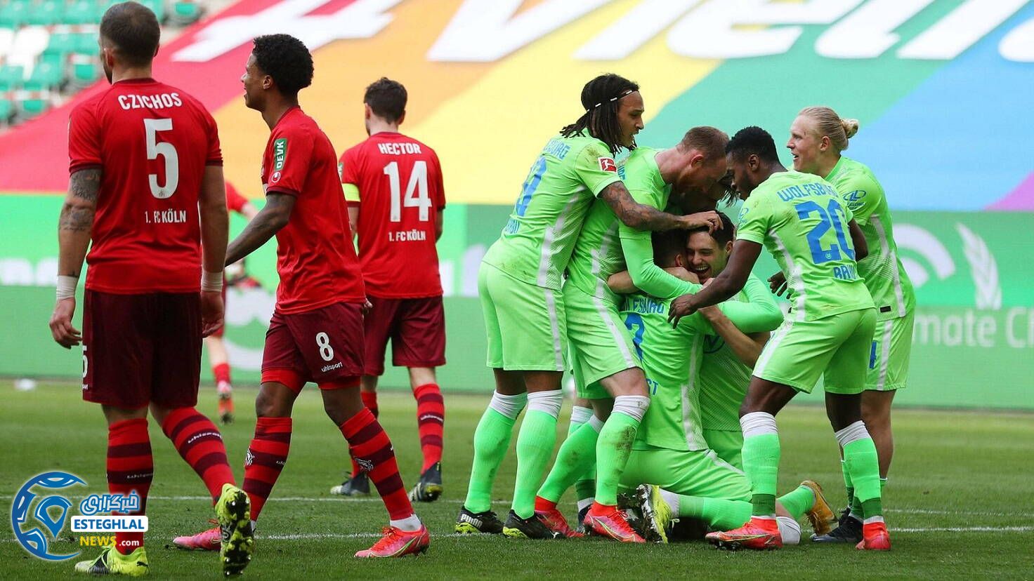 ولفسبورگ 1-0 کلن&nbsp;