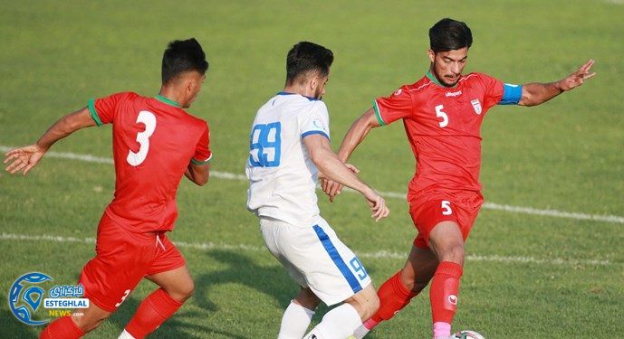 دیدار تدارکاتی تیم ملی امید ایران و امید ازبکستان