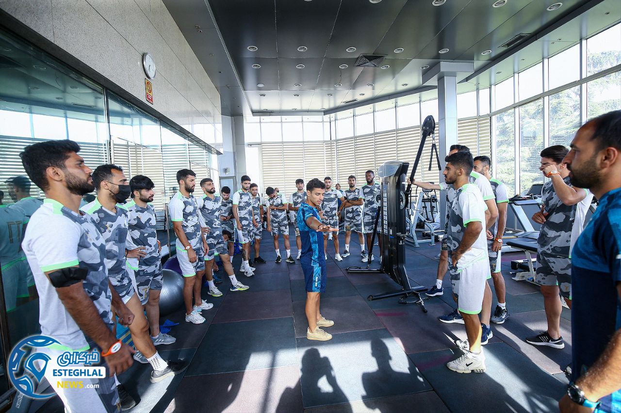 تمرین بدنسازی استقلال