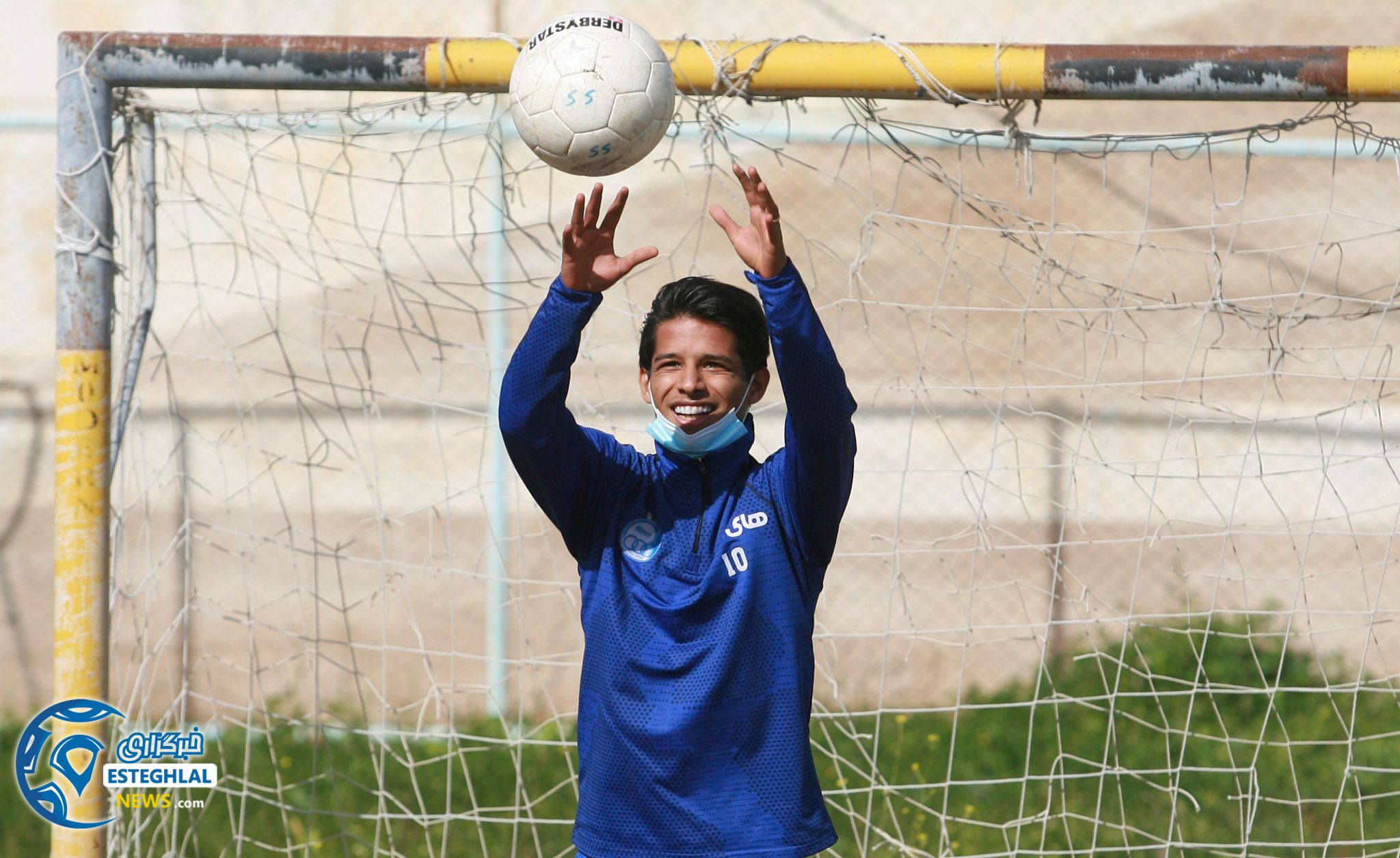 تمرین استقلال در مسجد سلیمان