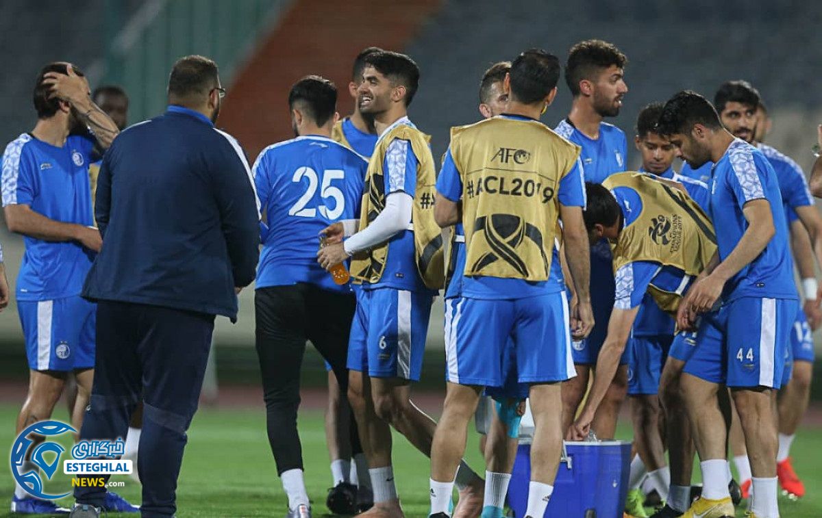 تمرین استقلال 15 اردیبهشت 98