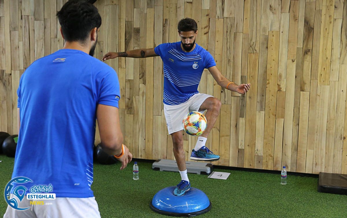 تمرین وزنه استقلال