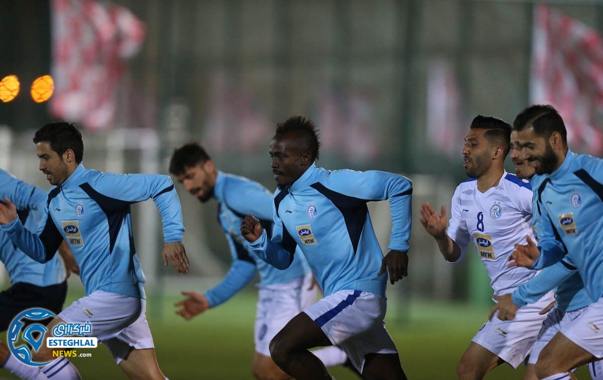 تمرین استقلال 12 اسفند ماه 97 دوحه قطر