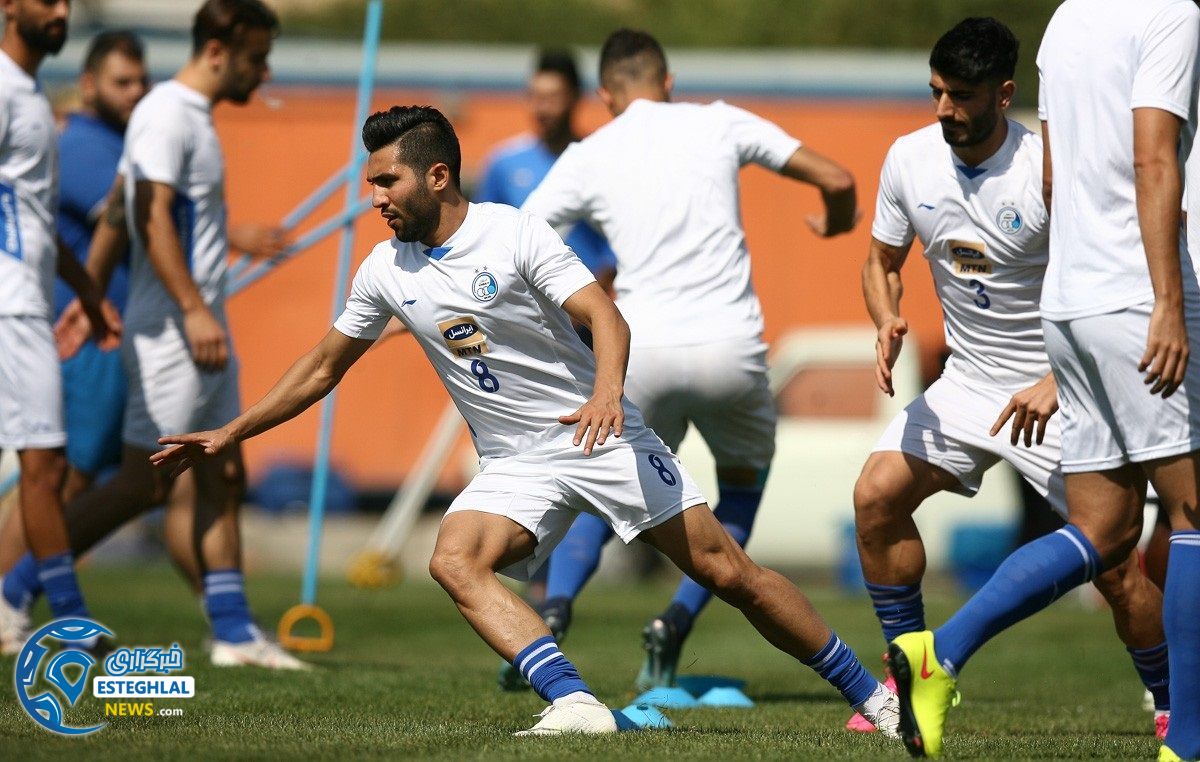 تمرین استقلال دوشنبه 9 مهر 97