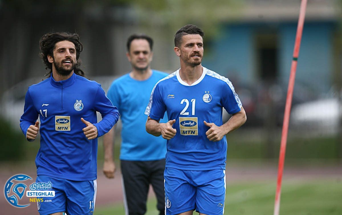 تمرین استقلال 27 فروردین 98