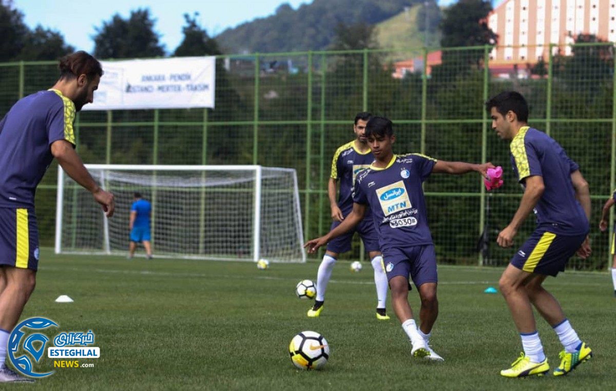 تمرین استقلال شنبه 30 تیر 1397