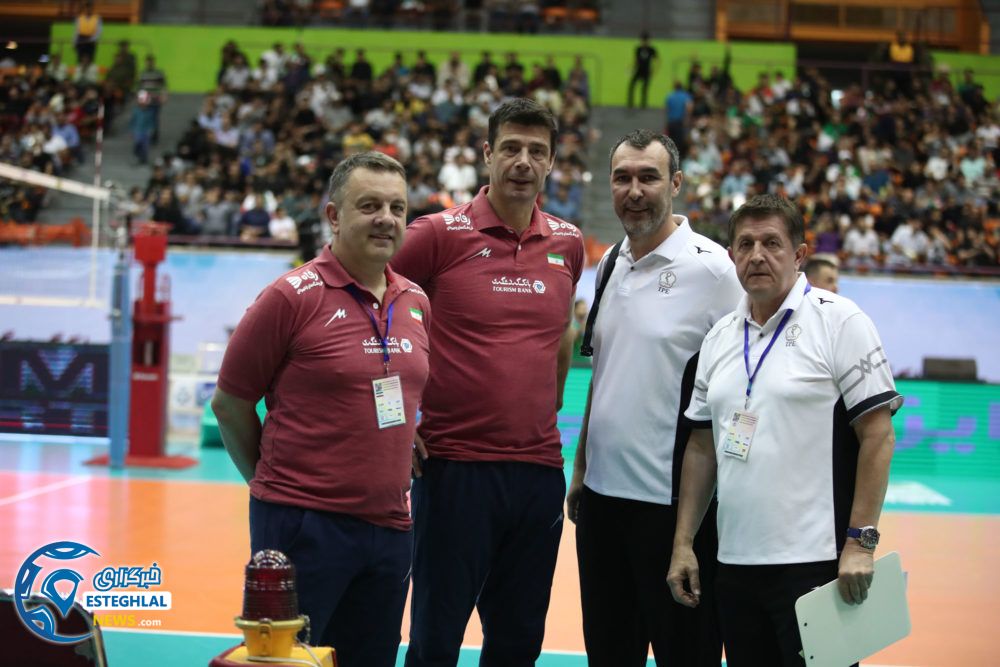 دیدار تیم های ملی والیبال ایران و سریلانکا