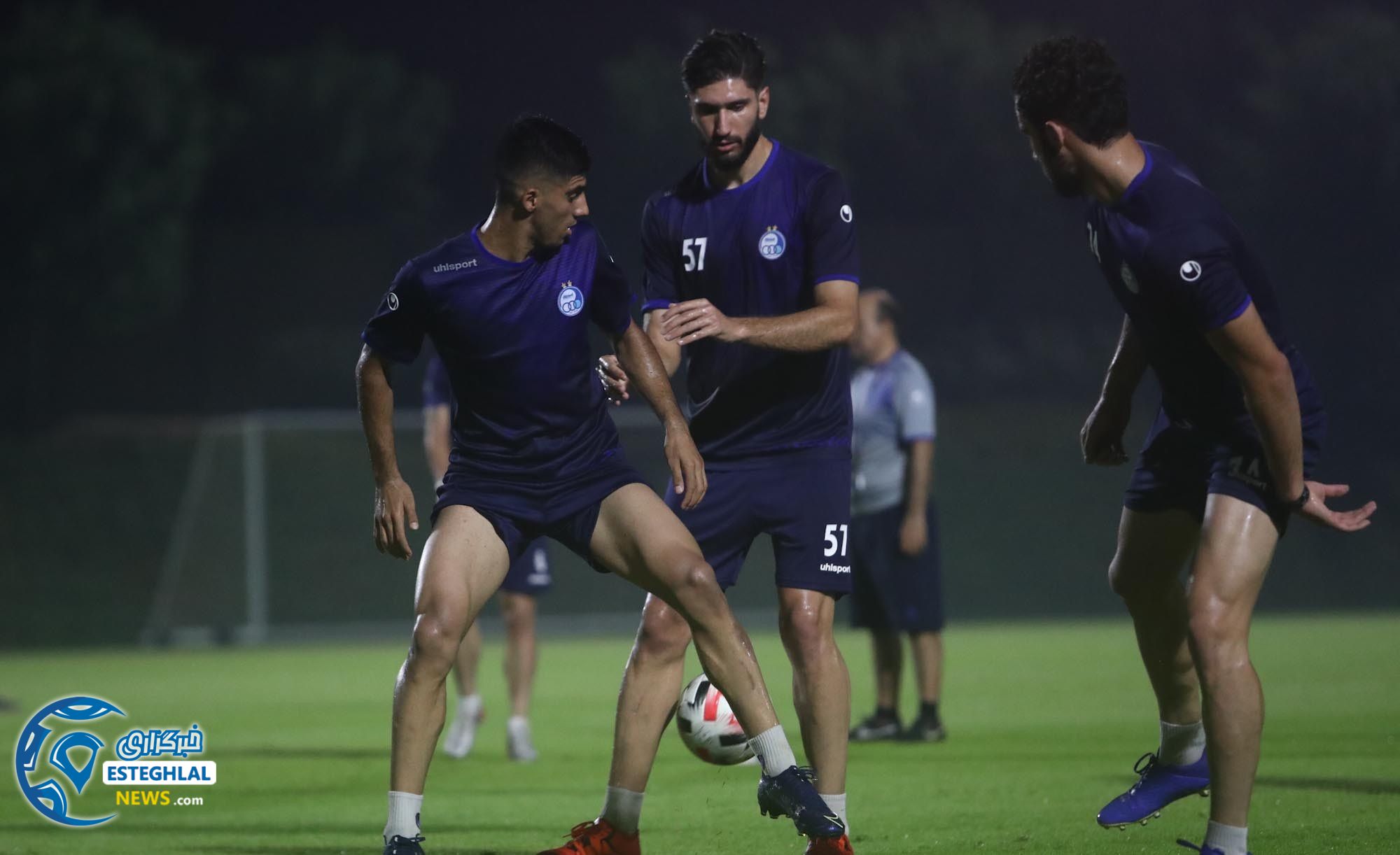 تمرین استقلال در دوحه