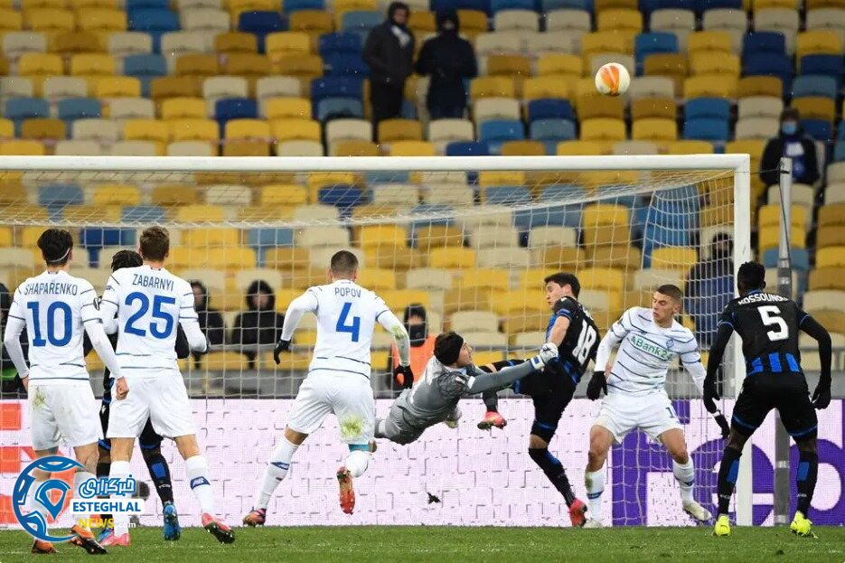 دیناموکیف 1-1 کلوب بروژ