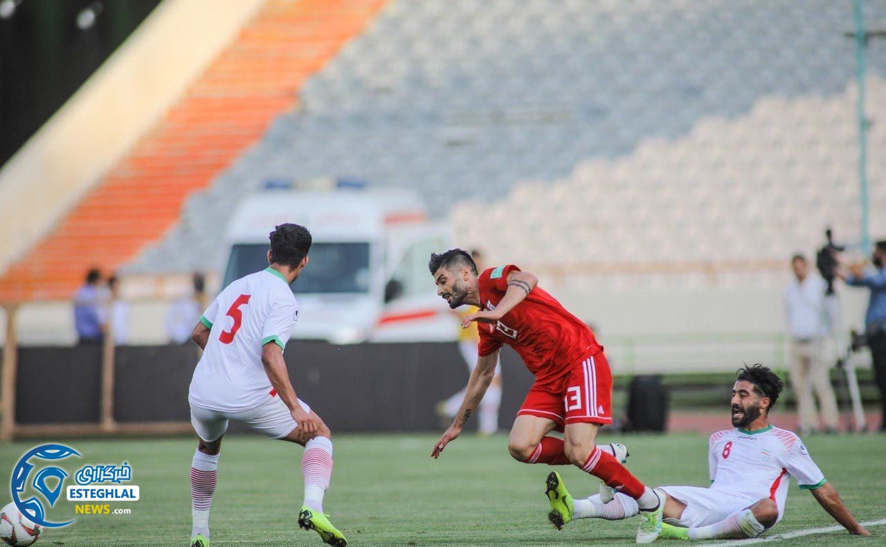 دیدار تدارکاتی تیم ملی و تیم ملی امید ایران