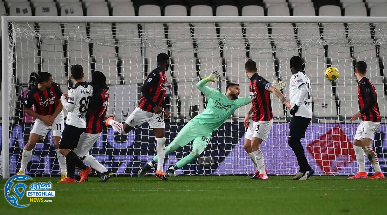 اسپزیا 2-0 آث میلان