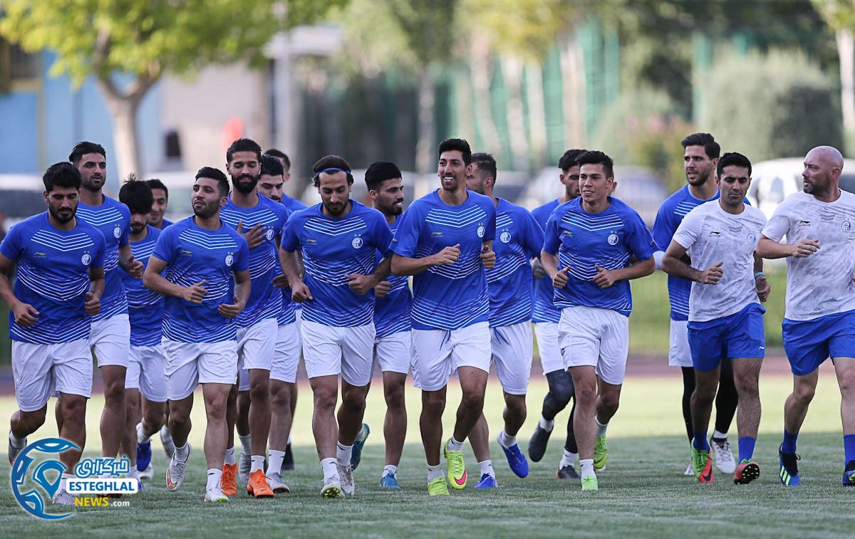 تمرین استقلال 2 تیر 98