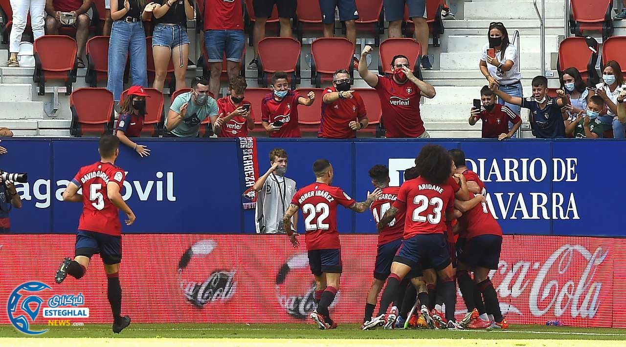 اوساسونا 1-4 والنسیا