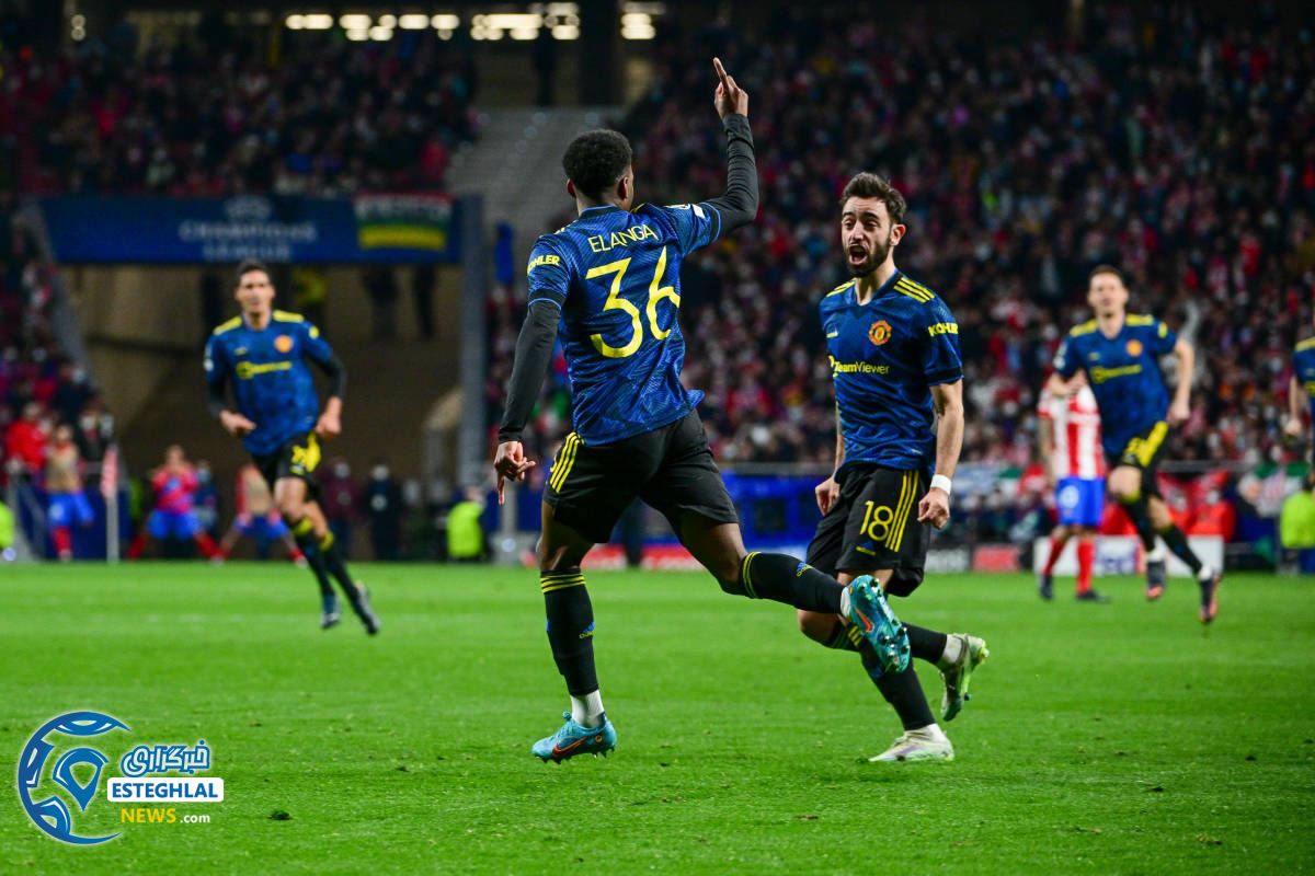 اتلتیکومادرید 1-1 منچستریونایتد