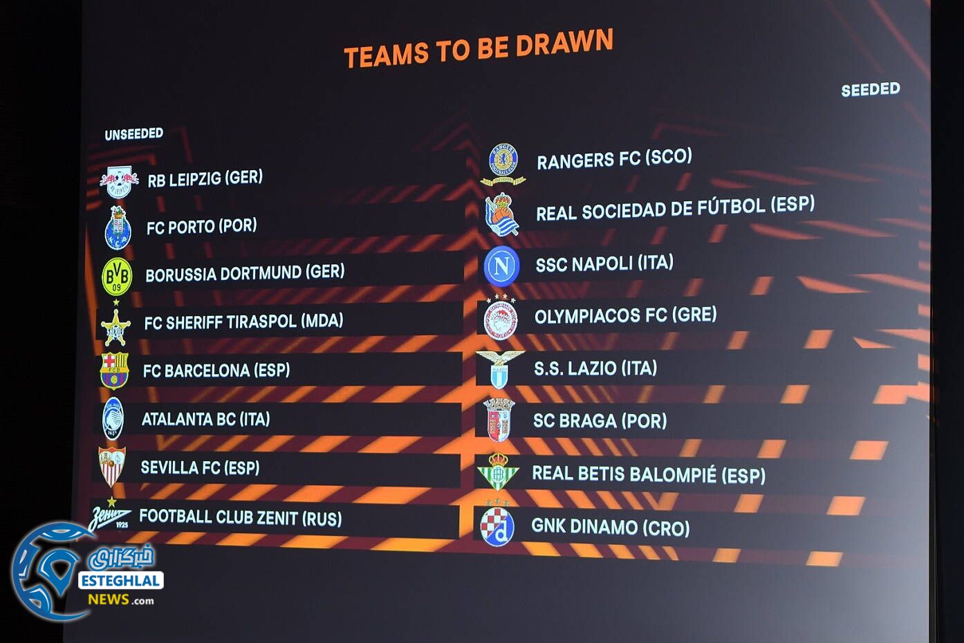 پلی آف 1/8 لیگ اروپا