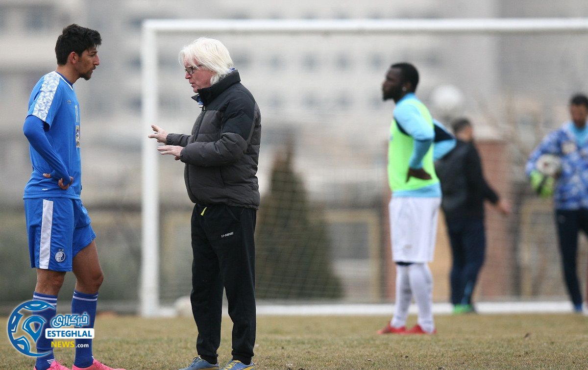 تمرین استقلال 11 بهمن  ماه 97