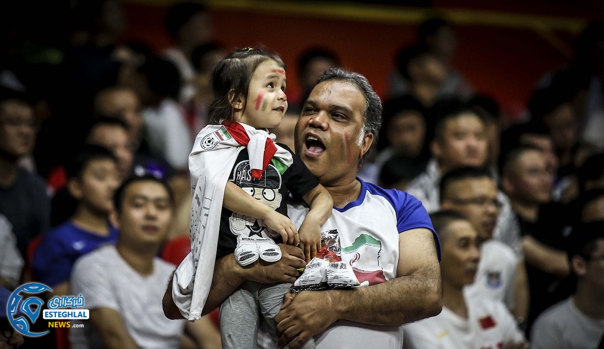 دیدار تیم ملی بسکتبال ایران واسپانیا