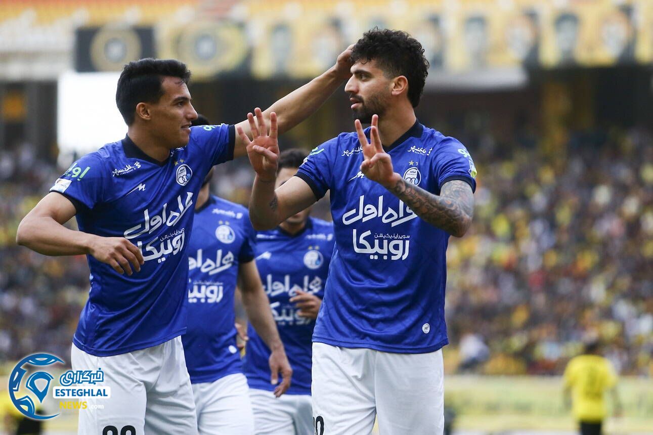 سپاهان 1-1 استقلال(تاج) 