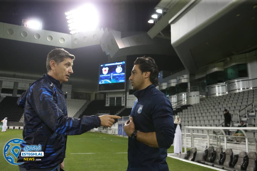 تمرین استقلال در دوحه