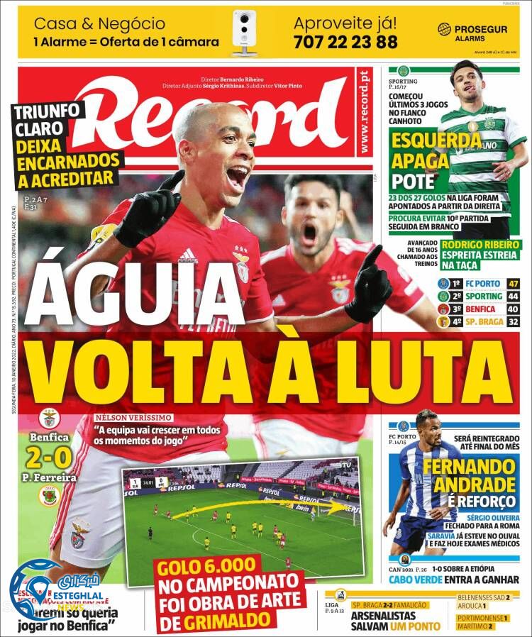 روزنامه ورزشی اکیپ دوشنبه 20 دی 1400