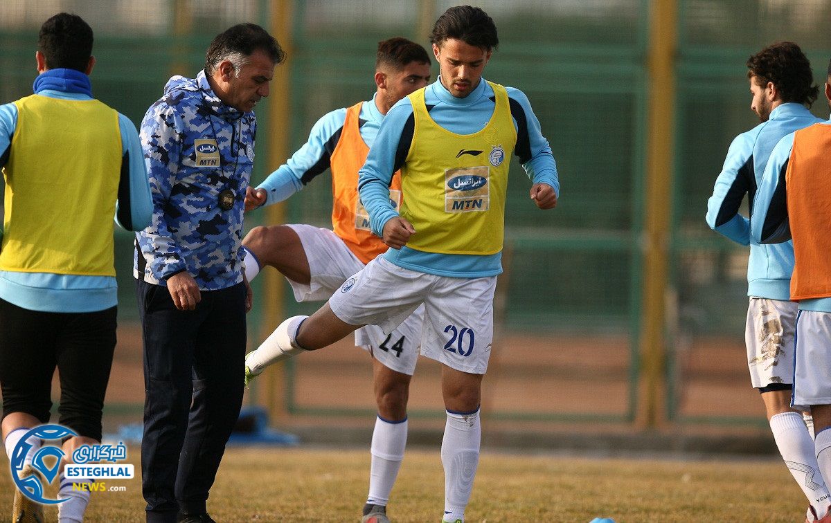 تمرین استقلال 10 بهمن  ماه 97