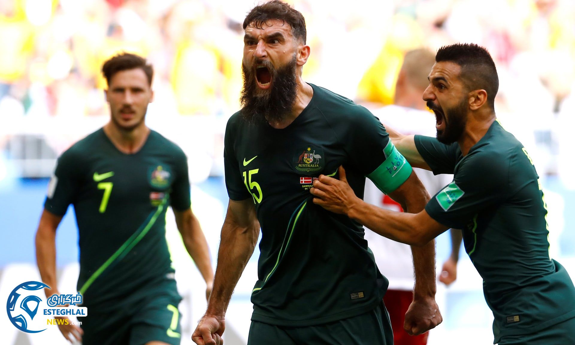 دیدار دانمارک و استرالیا