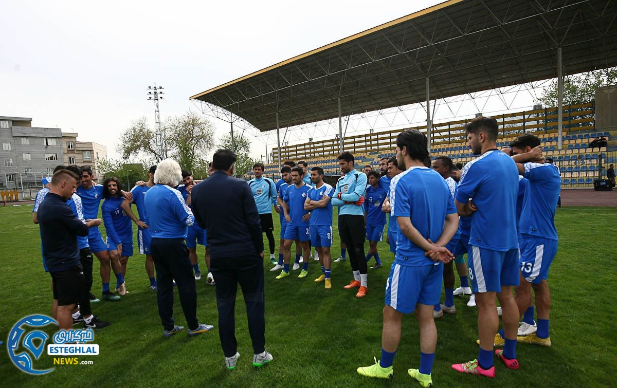 تمرین استقلال 27 فروردین 98