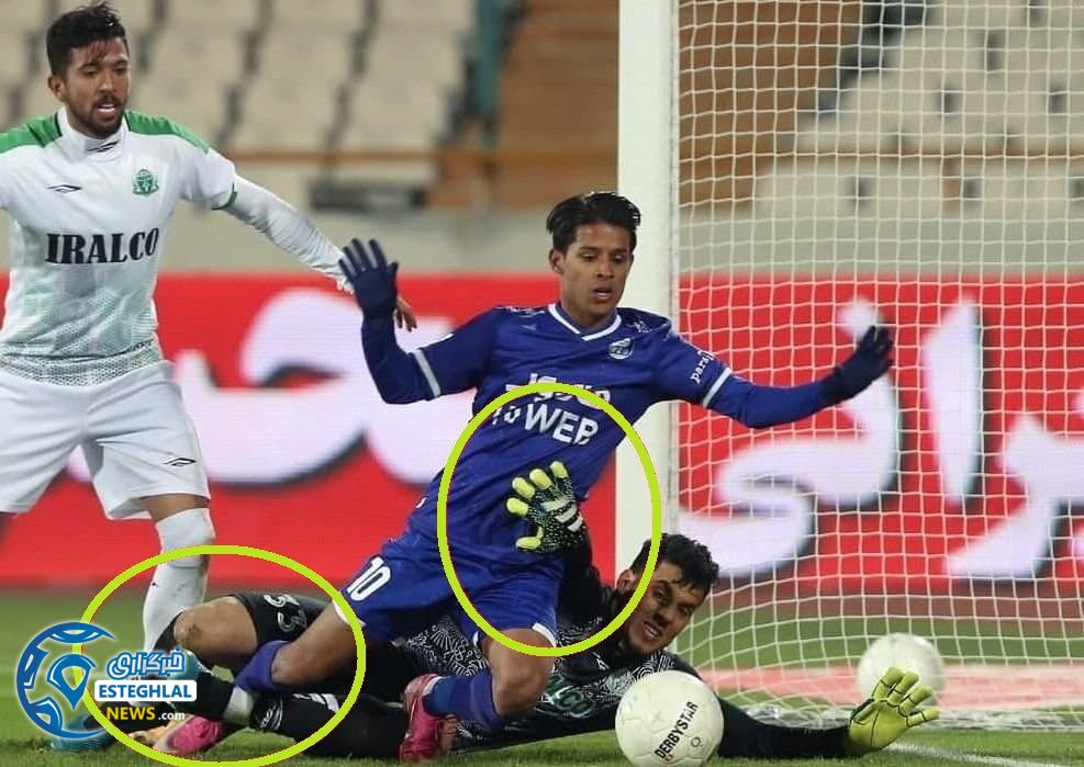 خطای پنالتی روی مهدی قایدی