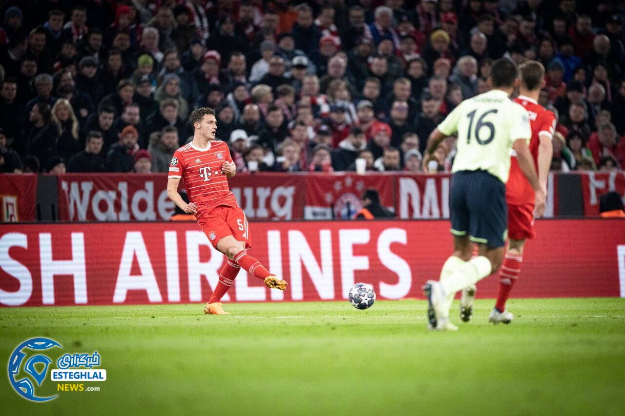 بایرن مونیخ 1-1 منچسترسیتی 