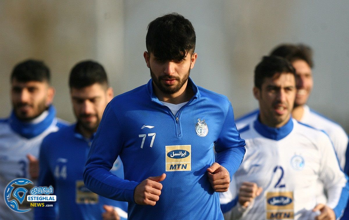 تمرین استقلال 24  دی ماه 97