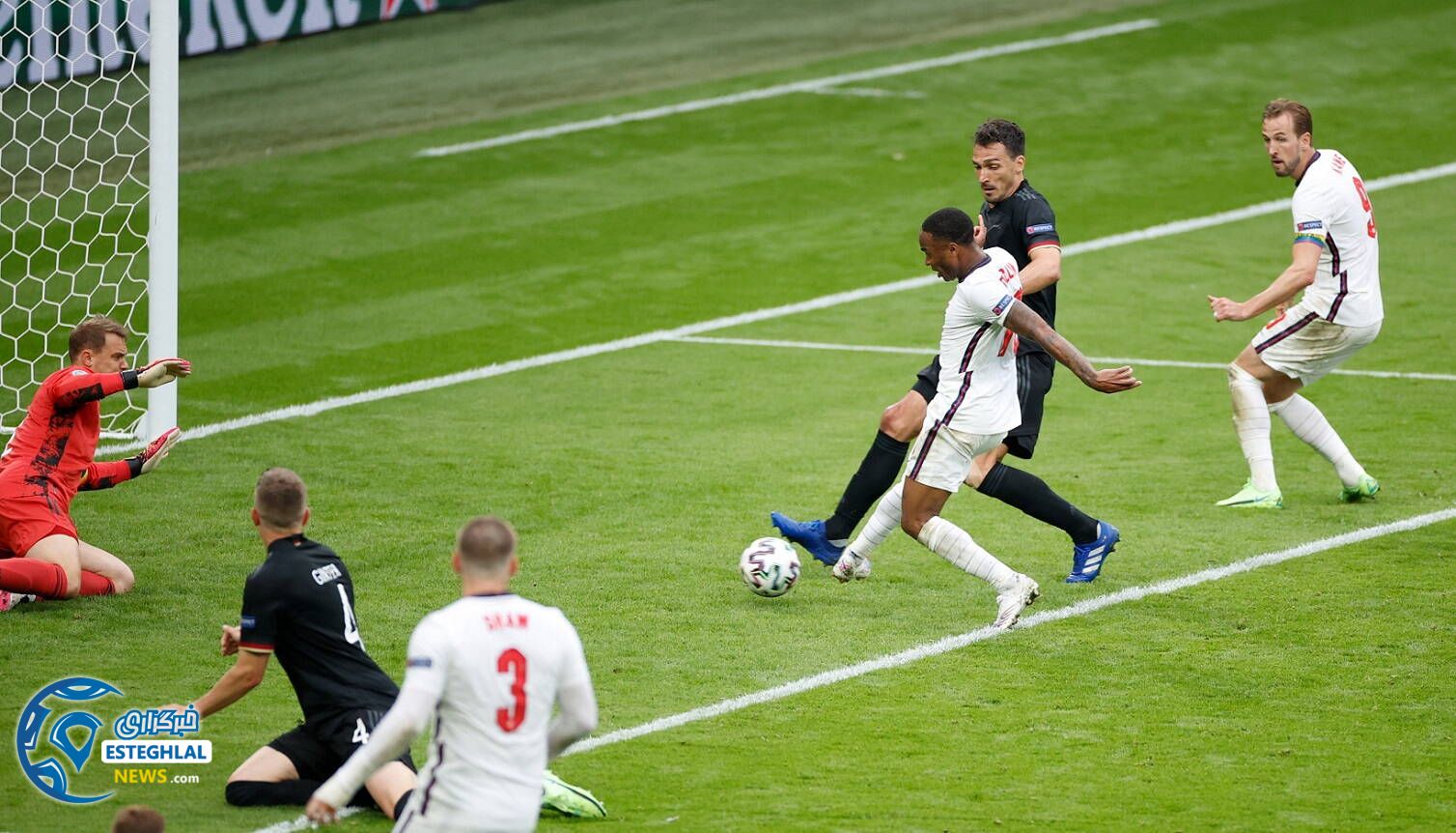انگلیس 2-0 آلمان