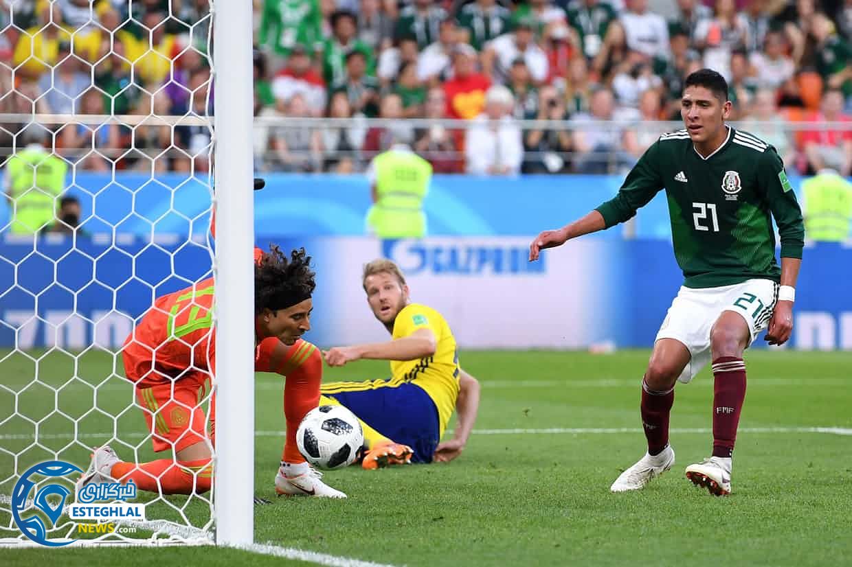 بازی مکزیک و سوئد جام جهانی 2018