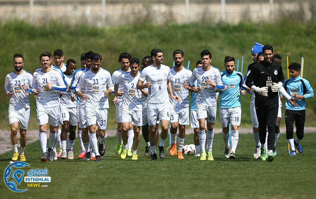 تمرین استقلال 22 فروردین 98