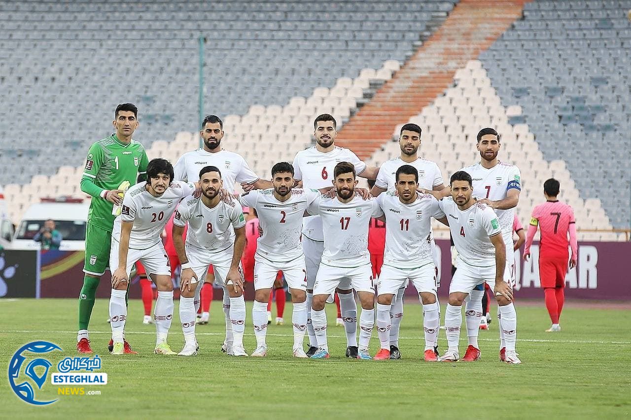 لیست تیم ملی فوتبال ایران