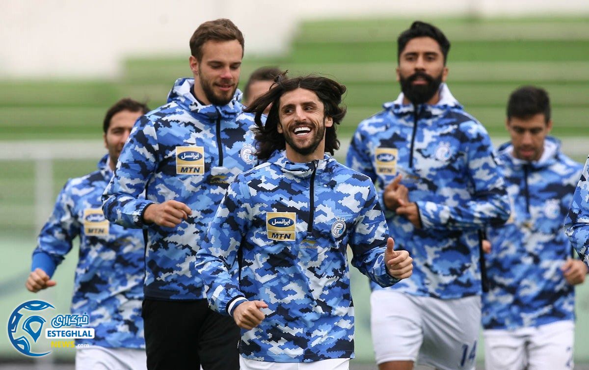 تمرین استقلال 6 آبان 97