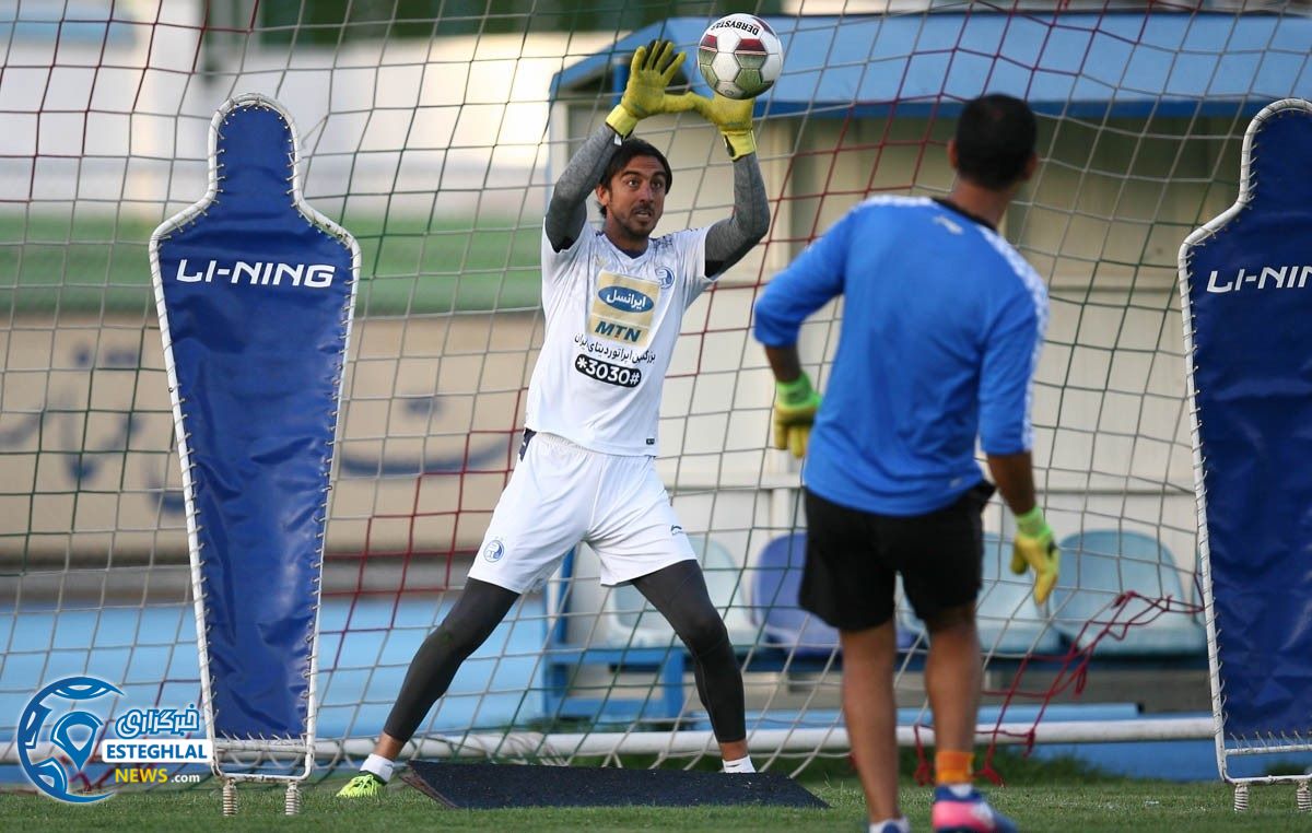 تمرین استقلال سه شنبه 23 مرداد97