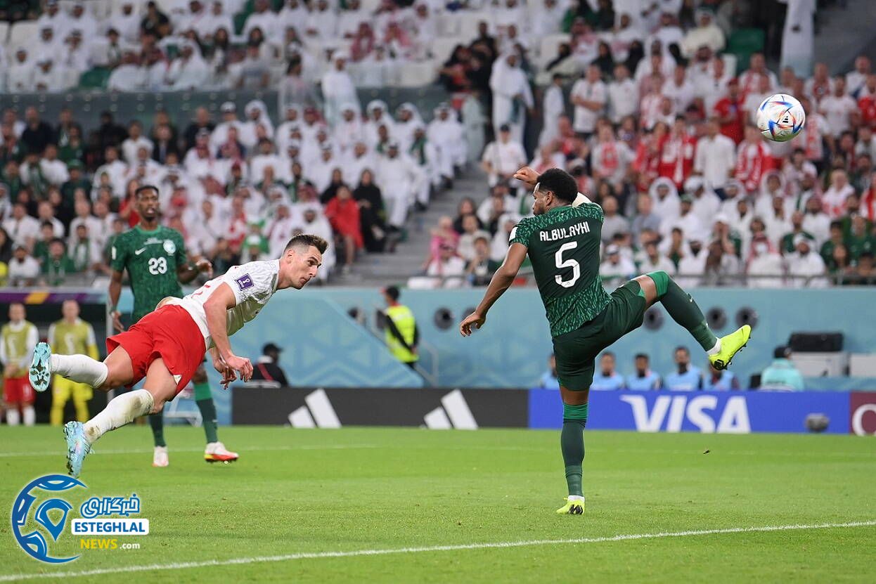 لهستان 2-0 عربستان&nbsp;